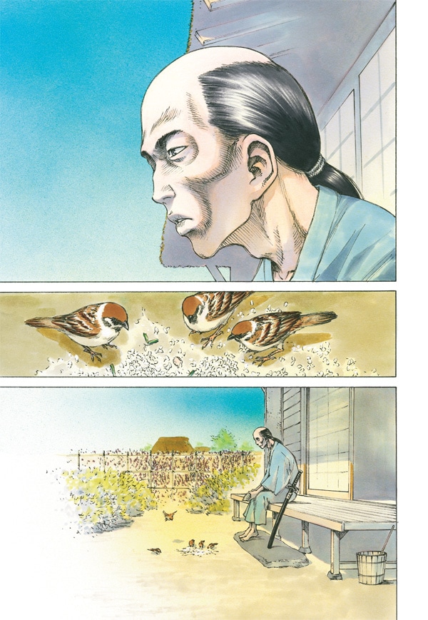 幸村誠が幕末の志士を描いた読み切り「さようならが近いので」より。