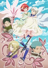 TVアニメ「赤髪の白雪姫」2nd シーズンのキービジュアル。