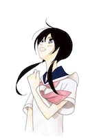 久米田康治による読み切り「タワマンともこ」の予告カット。