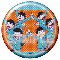 「トレーディング缶バッジ vol.3」の「6つ子の輪（OP ver.）」。