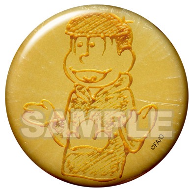 「トレーディング缶バッジ vol.3」の「おそ松 おでんver.」。