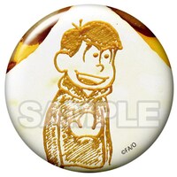 「トレーディング缶バッジ vol.3」の「カラ松 おでんver.」。