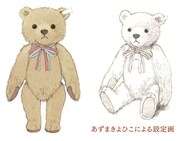 あずまきよひこによるジュラルミンの設定画。