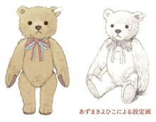 あずまきよひこによるジュラルミンの設定画。