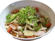 京都伏見にぼ次朗「ラーメン屋のトマトナポリタンまぜそば」