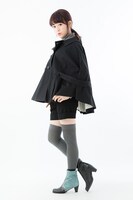 間黒男モデルのショートブーツ着用例。