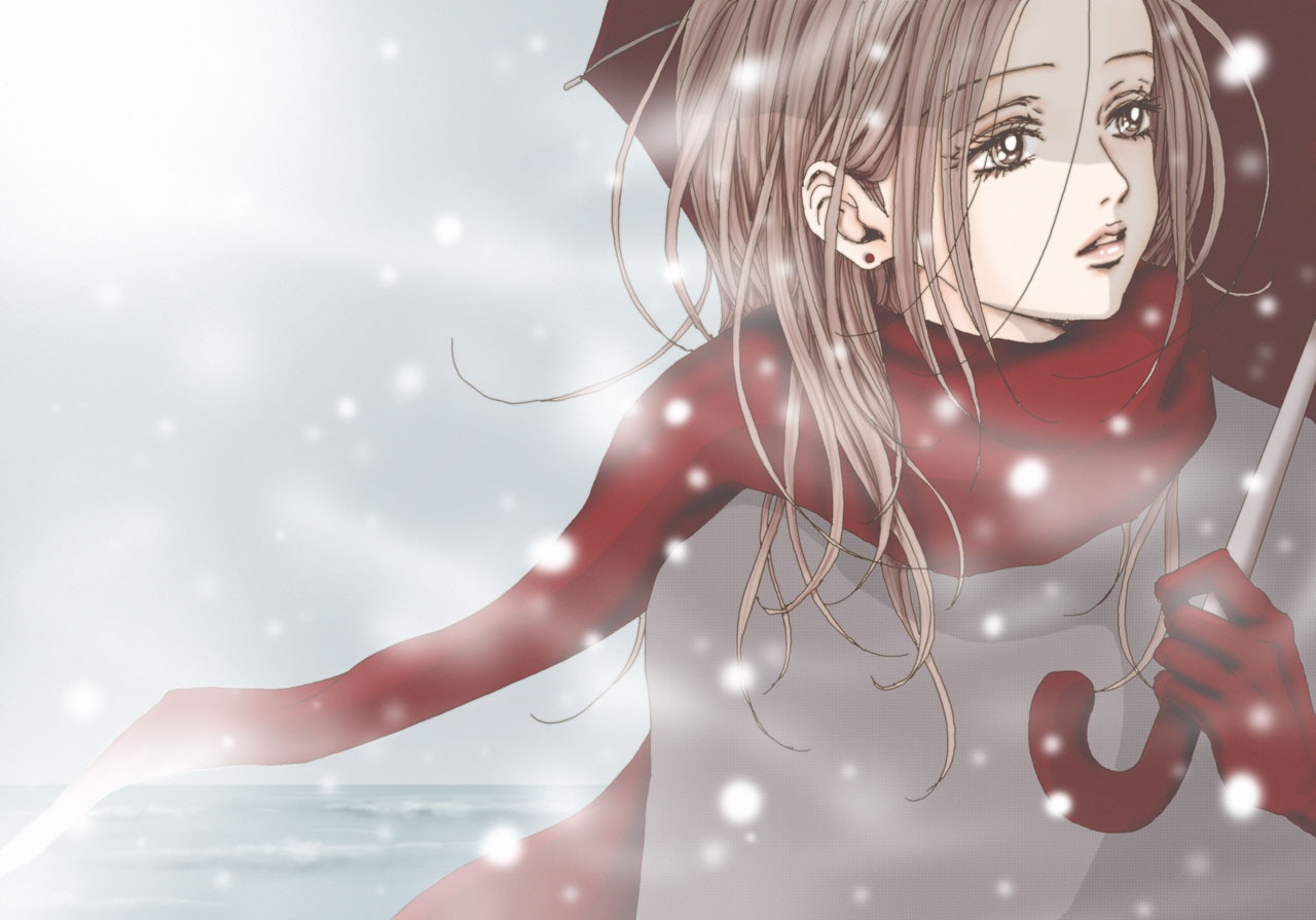 「『NANA』カレンダー2016」の表紙に使用されたイラスト。