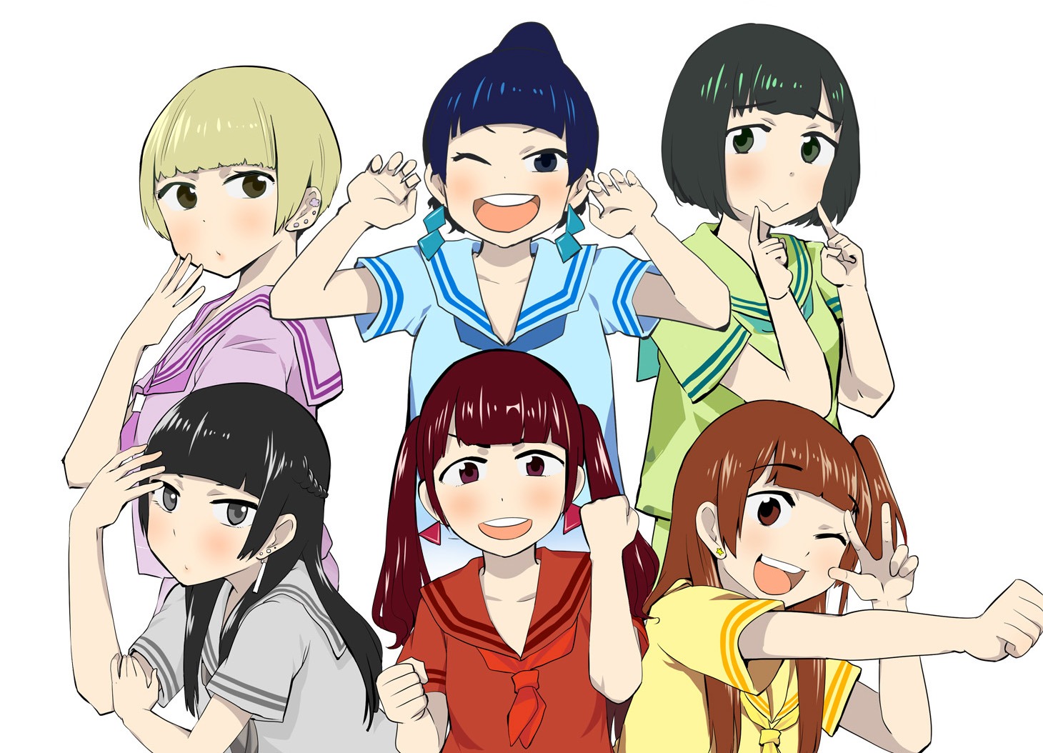 「でんぱ受信中!!～ひきこもり漫画家でんぱ組応援記録～」のカット。