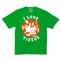 「ティッシュねこ」クリスマスグリーン