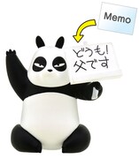 「デスクの上のらんま1/2」の早乙女玄馬。メモ立てとして使用できる。