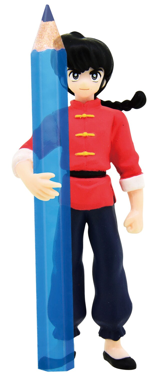 「デスクの上のらんま1/2」の早乙女乱馬。ペン立てとしても使用できる。