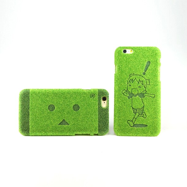 芝生が生えたiPhoneケースShibafulから「よつばと！」モデル2種発売