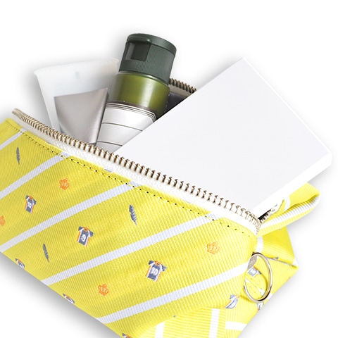 「鳥野ユニフォーム スクエアポーチ」