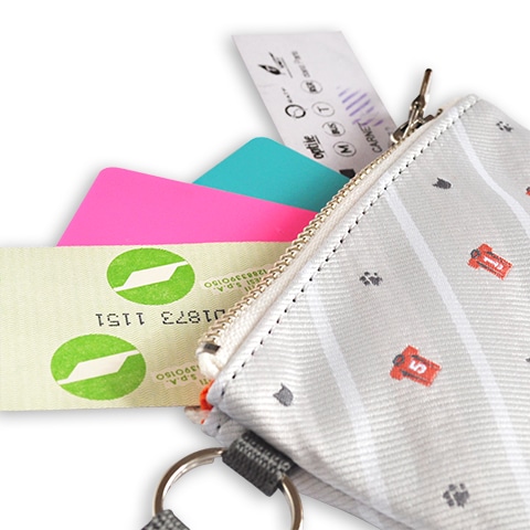 「音駒ユニフォーム パスポーチ」