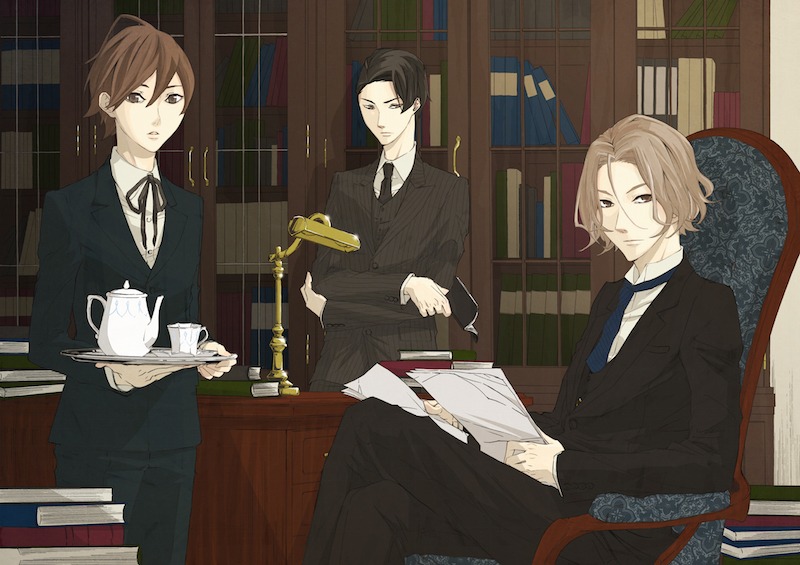 「乱歩アナザー －明智小五郎狂詩曲－」のイラスト。