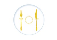 「fonte chocolat 一織＆三月特製ケーキプレート」に付属するプレートのデザイン。