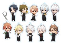 トレーディングアクリルキーホルダーのラインナップ。(c) アイドリッシュセブン Deformer illust. あかね（アニメイト）