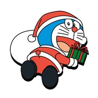 「ラバーマグネット ドラえもんサンタ」