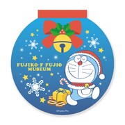 「丸型メモ帳 ドラえもんサンタ柄」