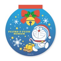 「丸型メモ帳 ドラえもんサンタ柄」