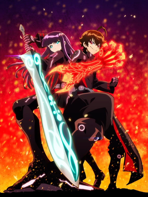 「双星の陰陽師」のティザービジュアル。