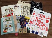 グッズのラインナップ。