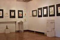 展示室Aの様子。