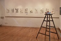 展示室Aの様子。