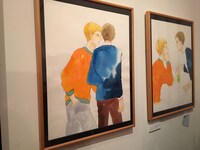 展示室Aの様子。