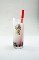 「黒男のホワイトドリンク」