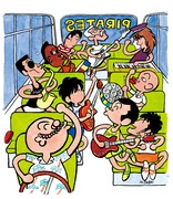 集英社文庫版「すすめ!! パイレーツ」第4巻カバー/集英社/1979 (c)EGUCHI HISASHI