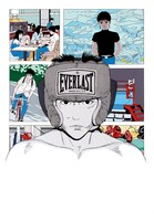 雑誌『月刊ベアーズクラブ』連載『「エイジ」２』口絵/集英社/1990 (c)EGUCHI HISASHI