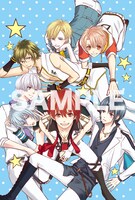 「アイドリッシュセブン」マンガ版1巻をとらのあなにて購入すると、特典として進呈されるイラストカードの表面。