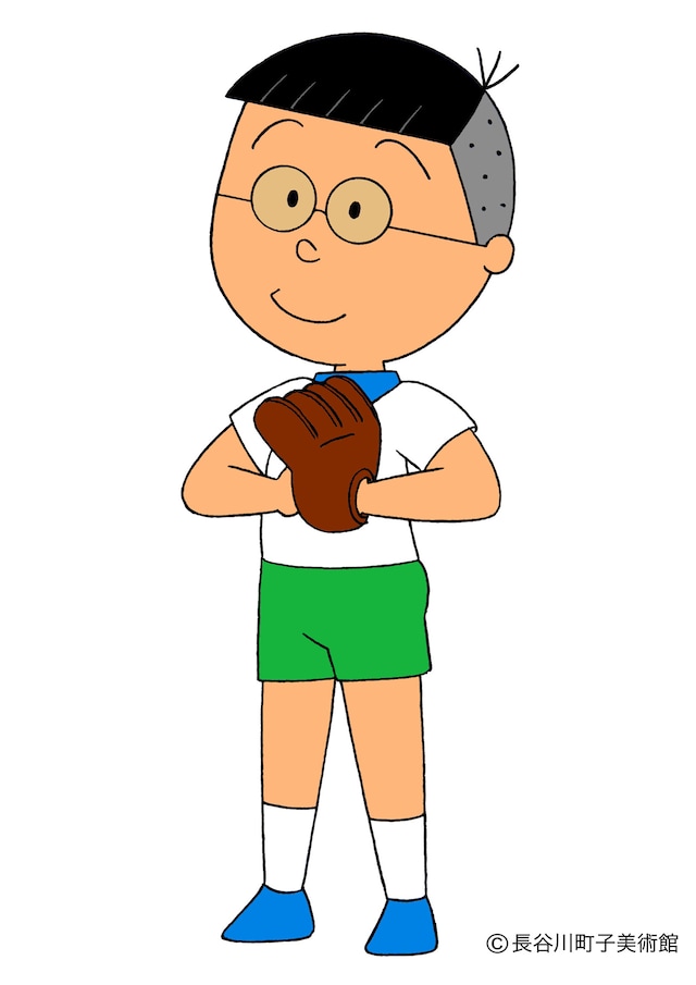 中島くんのカット。(c)長谷川町子美術館