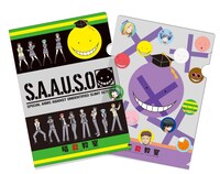 会場で販売されるクリアファイル。