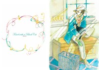 「黒猫と旅する」クリアファイル