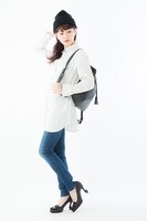 「宝石の国」リュックの使用例。