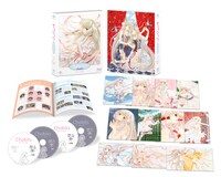 「ちょびっツ Blu-ray BOX〈初回限定生産〉」収録物の展開図。(c)CLAMP・ShigatsuTsuitachi CO.,LTD.・講談社/ちょびっツ製作委員会