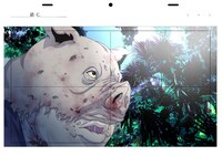 いまざきいつきが描いた「鬼畜島」のイラスト。