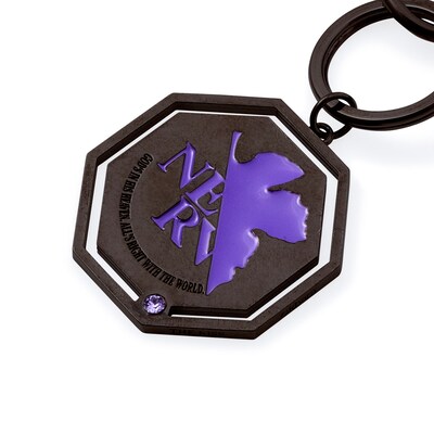 【エヴァ×THE KISSコラボ】A.T.フィールド型NERVマークバッグチャーム/初号機