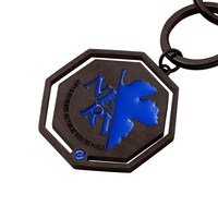 【エヴァ×THE KISSコラボ】A.T.フィールド型NERVマークバッグチャーム/Mark.06