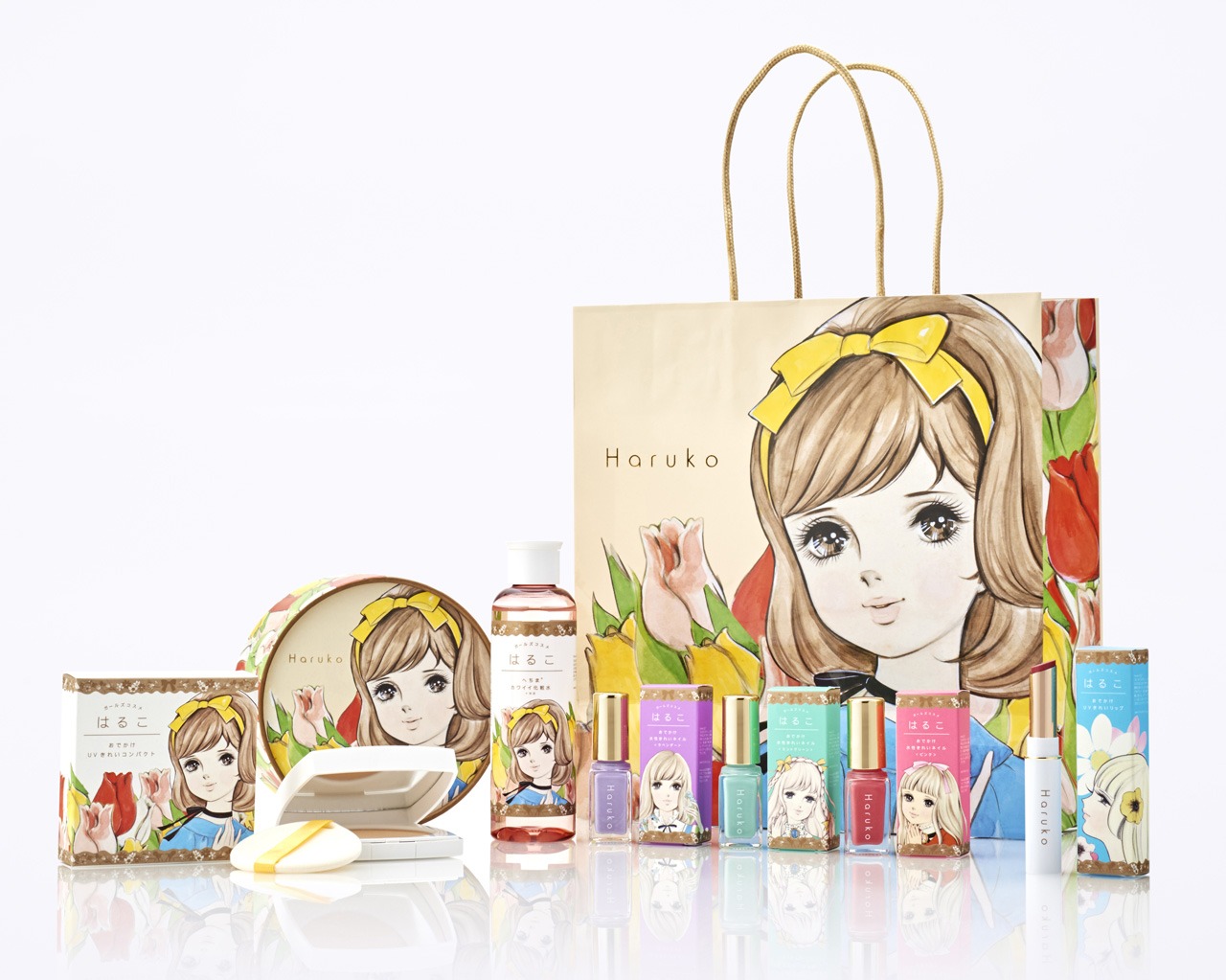 「Haruko」のイメージキャラクターとなった、花村えい子の描くキャラクター・はるこ