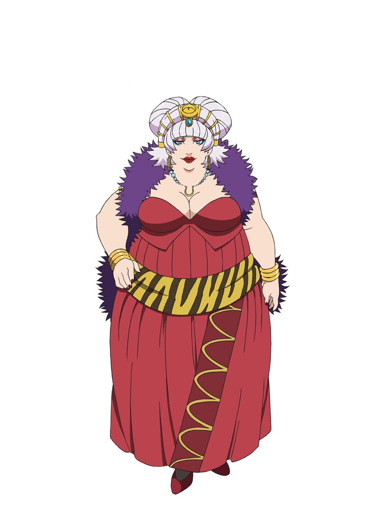 マリー（CV：斉藤貴美子）の設定画。