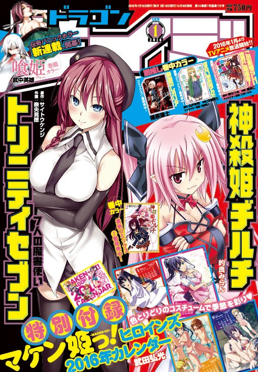 月刊ドラゴンエイジ2016年1月号付録