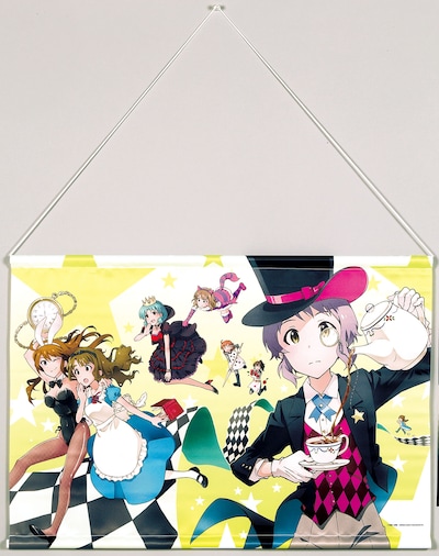 ゲッサン2016年1月号にて実施されているマンガ版「アイドルマスター ミリオンライブ！」の応募者全員サービスでは、B2サイズのタペストリーが手に入る。