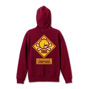 「蓮ドクロちゃん"TOXIC"パーカー LIBERO RED（リベロレッド）」