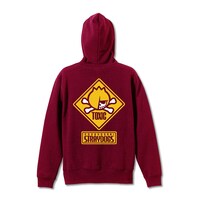 「蓮ドクロちゃん"TOXIC"パーカー LIBERO RED（リベロレッド）」