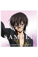 ルルーシュ・ランペルージモデルのルルーシュ・ランペルージモデルのファッショングラスに同梱されるメガネ拭き。