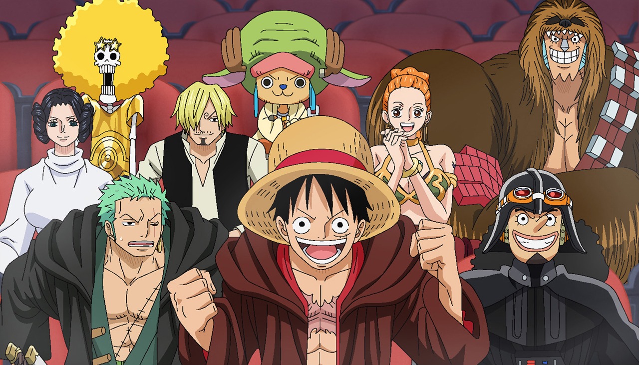 「ONE PIECE」のキャラクターが登場するスペシャル映像より。