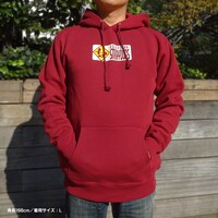 「蓮ドクロちゃん"TOXIC"パーカー LIBERO RED（リベロレッド）」